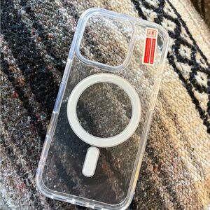 Clear Protective Phone Case with MagSafe Compatibility
